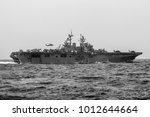 USS Bataan LHD 5 at sea