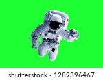 Green Screen Astronaut - Elements of this Image Furnished by NASA