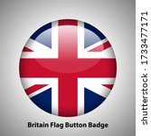united kingdom national flag... | Shutterstock .eps vector #1733477171