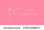 elegant greeting card design... | Shutterstock .eps vector #1901358817