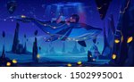 fantasy child dream  fairy tale ... | Shutterstock .eps vector #1502995001