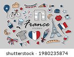 Set Of Of France Stickers....