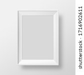 Photo frame portrait in white...