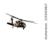 Blackhawk Helicopter Vector...