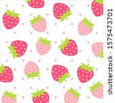fruit pattern.cute fresh... | Shutterstock .eps vector #1575473701