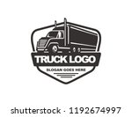 truck logo template | Shutterstock .eps vector #1192674997