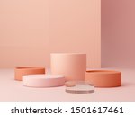 abstract minimal scene with... | Shutterstock . vector #1501617461
