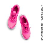Pair Of Pink Sport Shoes...
