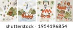happy dragon boat festival.... | Shutterstock .eps vector #1954196854