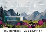  nature  landscape house.... | Shutterstock .eps vector #2111524457