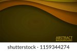 modern yellow curve vector... | Shutterstock .eps vector #1159344274