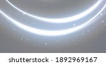 light realistic curve. magical... | Shutterstock .eps vector #1892969167