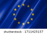 image of a waving european... | Shutterstock . vector #1711425157