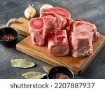 Beef bones for making broth....