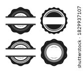 set of vintage badges. vector... | Shutterstock .eps vector #1829937107