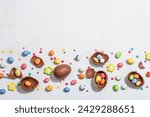 Traditional easter sweets with...