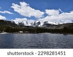 Small photo of Sprague Lake and the mountains of the Continental Divide - Rocky Mountain National Park, Colorado, USA