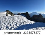 Small photo of Epic mountain scenery on the Sulphide Glacier on Mount Shuksan in the Cascade Range - North Cascades National Park wilderness, Washington, United States