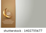 ramadan kareem design with... | Shutterstock .eps vector #1402755677