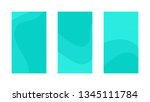 set of abstract backgrounds... | Shutterstock .eps vector #1345111784