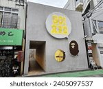 Small photo of FUKUOKA, JAPAN - NOVEMBER 13, 2023: GO! APE sign. Go Ape store is a famous fashion store at Tenjin, Japan.