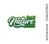 natural food typography logo... | Shutterstock .eps vector #1566325831