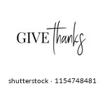 Thanksgiving Typography. Give...