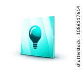 light bulb  new idea concept... | Shutterstock .eps vector #1086117614