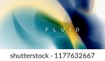 fluid flowing wave abstract...