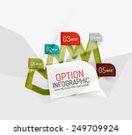 modern abstract business... | Shutterstock .eps vector #249709924