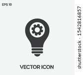 idea vector icon illustration.... | Shutterstock .eps vector #1542816857