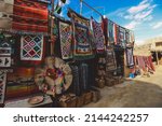 Small photo of Colorful and Bright Souvenir Market in Siwa Oasis, Egypt