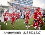 Small photo of Boca Raton, FL, USA. 2nd September 2023. FAU during a college football game between Florida Atlantic University Owls v Monmouth at FAU Stadium in Boca Raton, FL, USA.