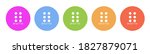 multi colored flat icons on... | Shutterstock .eps vector #1827879071