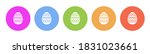 multi colored flat icons on... | Shutterstock .eps vector #1831023661