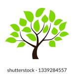 green leaf tree illustration