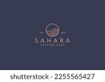 sahara desert middle east logo...