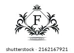 vintage elegant logo with the... | Shutterstock .eps vector #2162167921