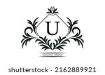 vintage elegant logo with the... | Shutterstock .eps vector #2162889921