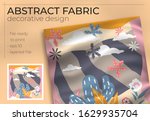abstract fabric decorative... | Shutterstock .eps vector #1629935704