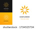 Sun Flower Logo. Sunflower...