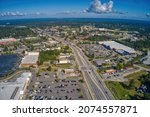 Small photo of Aerial View of the Augusta Suburb of Evans, Georgia
