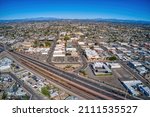 Aerial View of the Phoenix Suburb of Glendale, Arizona