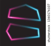 glowing gradient banner design. | Shutterstock .eps vector #1360176107