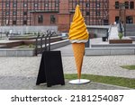 Large Ice Cream Plastic Figure...