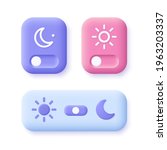day and night mode switch icon... | Shutterstock .eps vector #1963203337