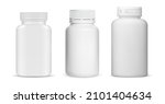 medicine pill bottle white... | Shutterstock .eps vector #2101404634