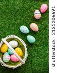 Vertical Easter Background With ...