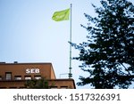 Small photo of Helsinki/Finland August 27, 2019 SEB bank is a Swedish financial group for corporate customers, institutions and private individuals with headquarters in Stockholm.