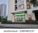 Small photo of Ho Chi Minh City, Vietnam - November 15 2023: The Family mart convenient store is opening in Vinhomes Grand Park in Ho Chi Minh City, Vinhomes, Vingroup, Retail downturn, Economic downturn